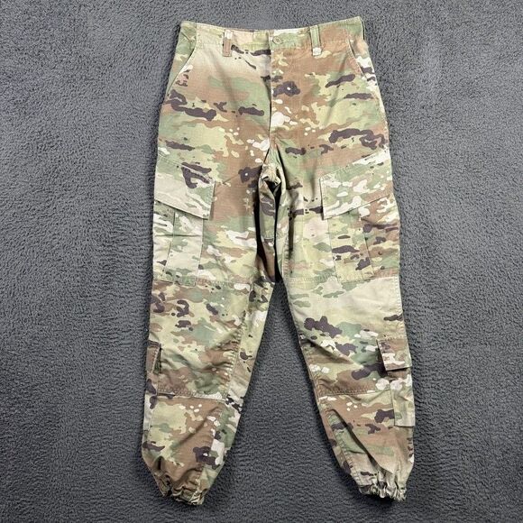 US Army Combat Pants Mens Small Regular Multicam Insect Shield Cargo Military - Picture 1 of 9